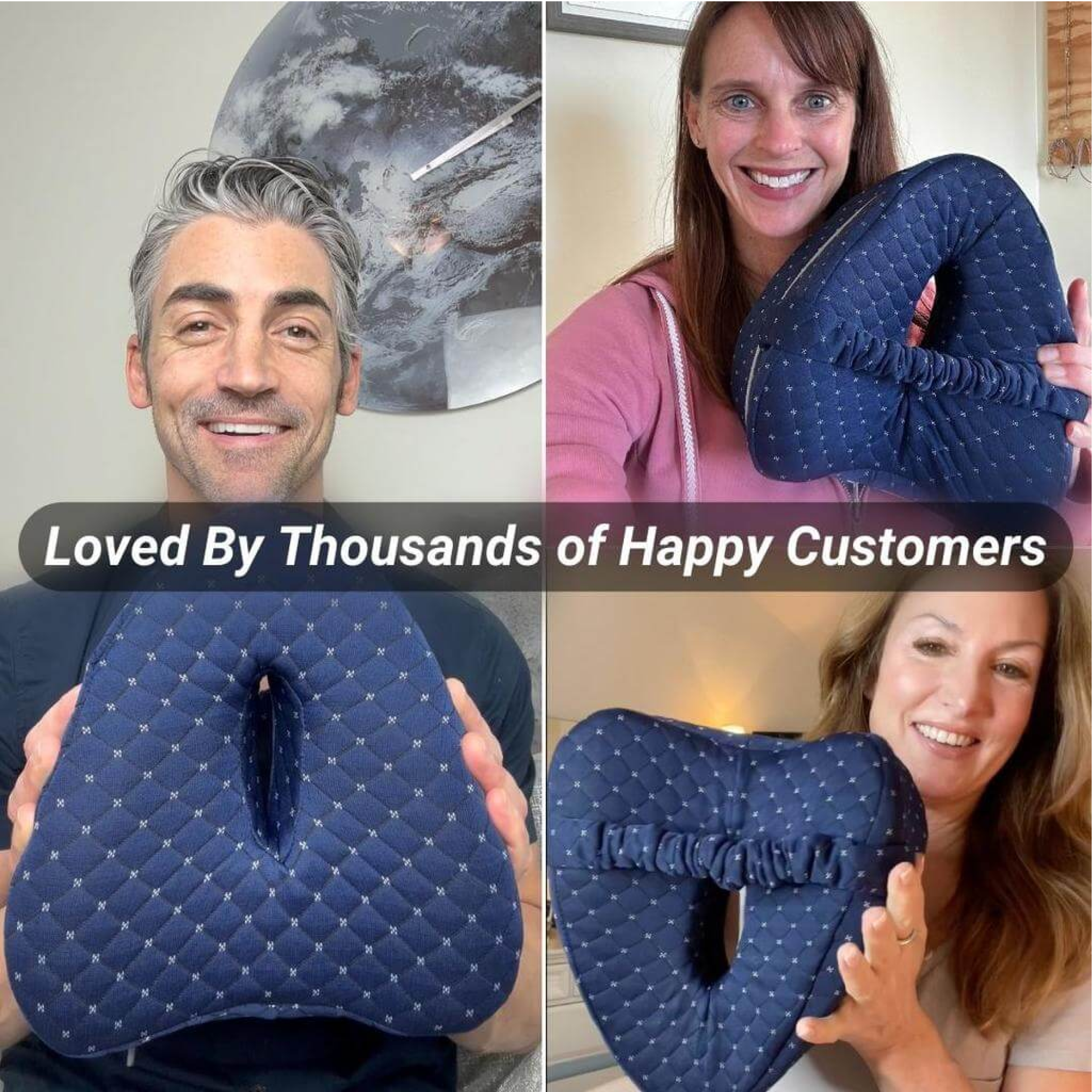 SmoothSpine™ Pillow - Relieves Hips, Back & Sciatica