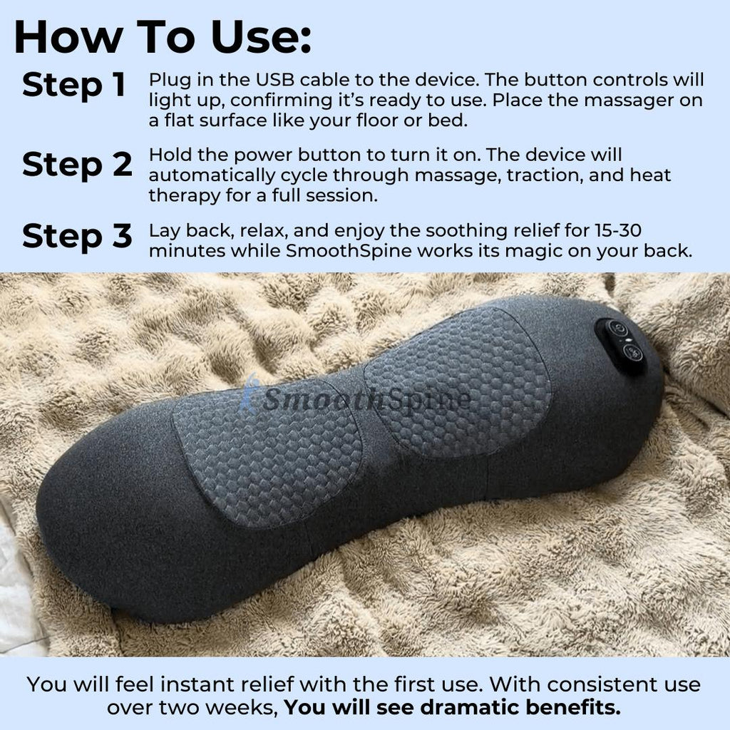 SmoothSpine™ - Triple Fusion Massager